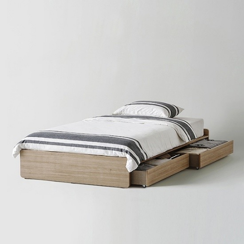 한샘 샘베딩 베이직 하부서랍형 침대 SS (노뜨베이직독립)_이미지