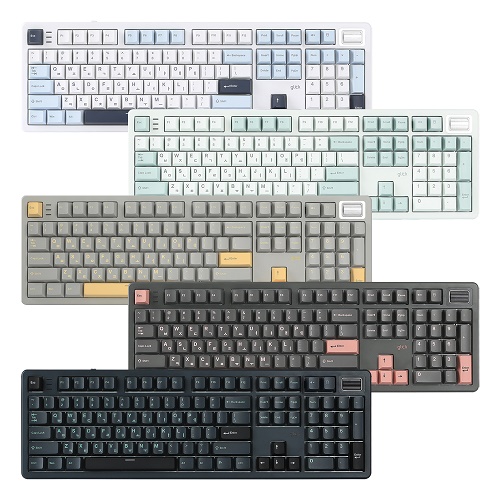 WK107 1K 무선 기계식 머큐리 핑크