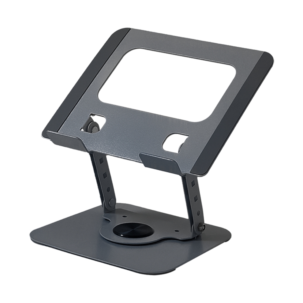 링고룸 360도 회전 노트북 거치대 (스페이스 그레이)