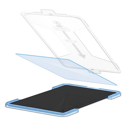 슈피겐 갤럭시탭S8 울트라 글라스tR슬림 이지핏 강화유리 보호필름 (액정 1매)_이미지