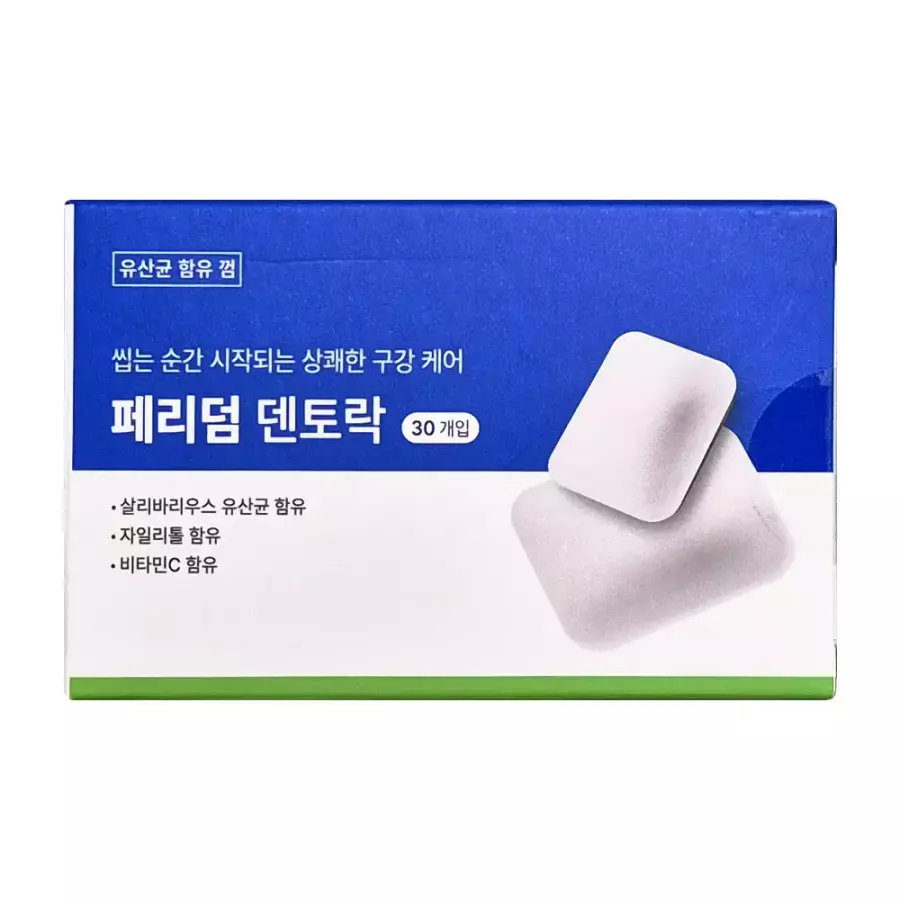 페리덤 덴토락 <b>구강</b><b>유산균</b> 껌 20개입