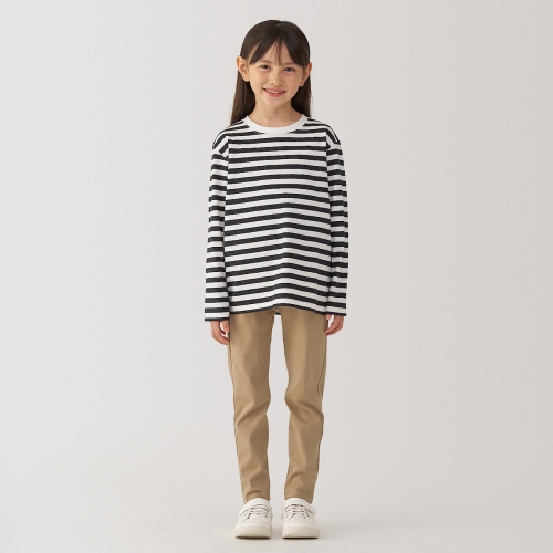 MUJI 키즈 저지 컬러 레깅스 팬츠 CB1L4A4A