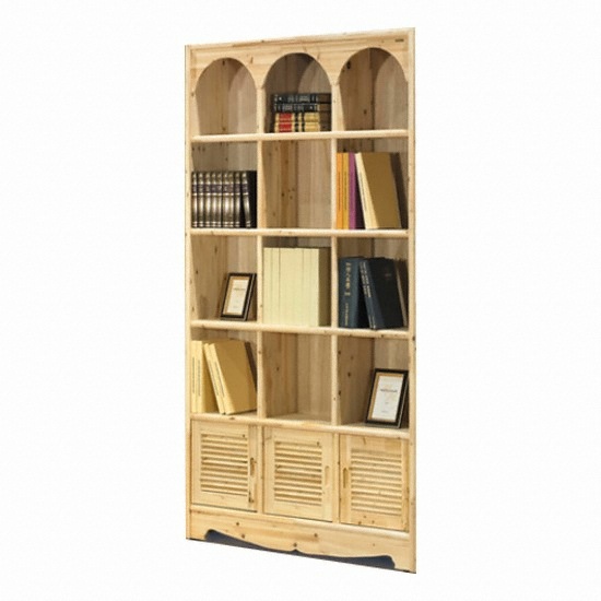 라자가구 IN BL336 갤러리 삼나무 1200책장(도어형)_이미지