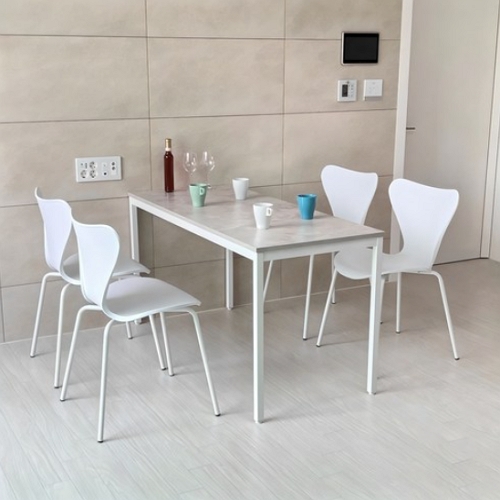 비셀리움 홈 사각 LPM 식탁 1400 (의자별도)_이미지