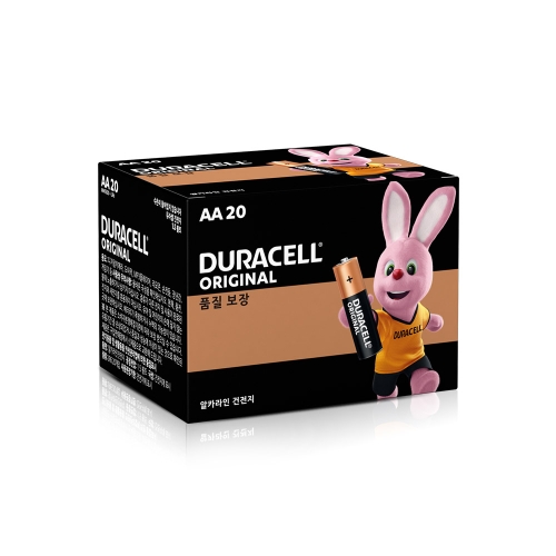 듀라셀 알카라인 AA 건전지 20개입 6개_이미지