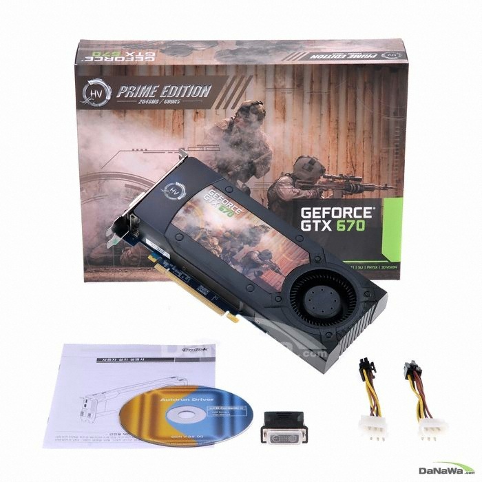 �̿��� HV ������ GTX670 Prime Edition D5 2GB