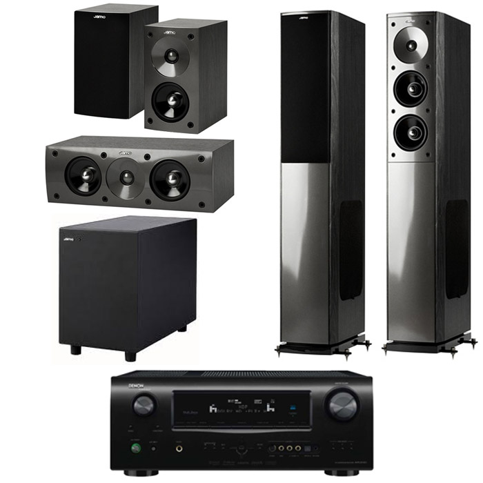 야모 S606 5.1채널 + 데논 AV리시버 (AVR-2310, SUB-200)_이미지