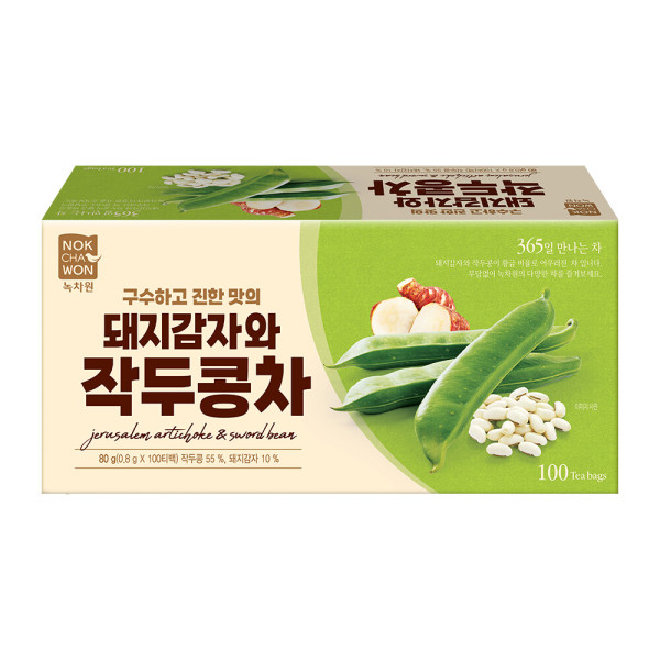 녹차원 돼지감자와 작두콩차 100개입 (1개)_이미지
