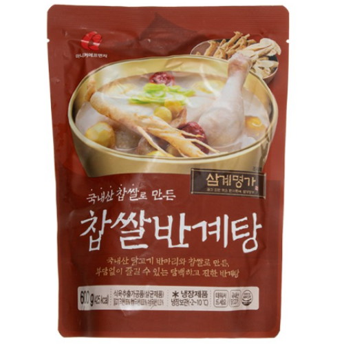 마니커 찹쌀 반계탕 600g (2개)_이미지
