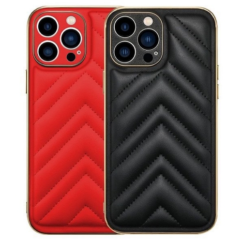 아이폰13 프로 프리미어 마몽드 골드라인 가죽 케이스