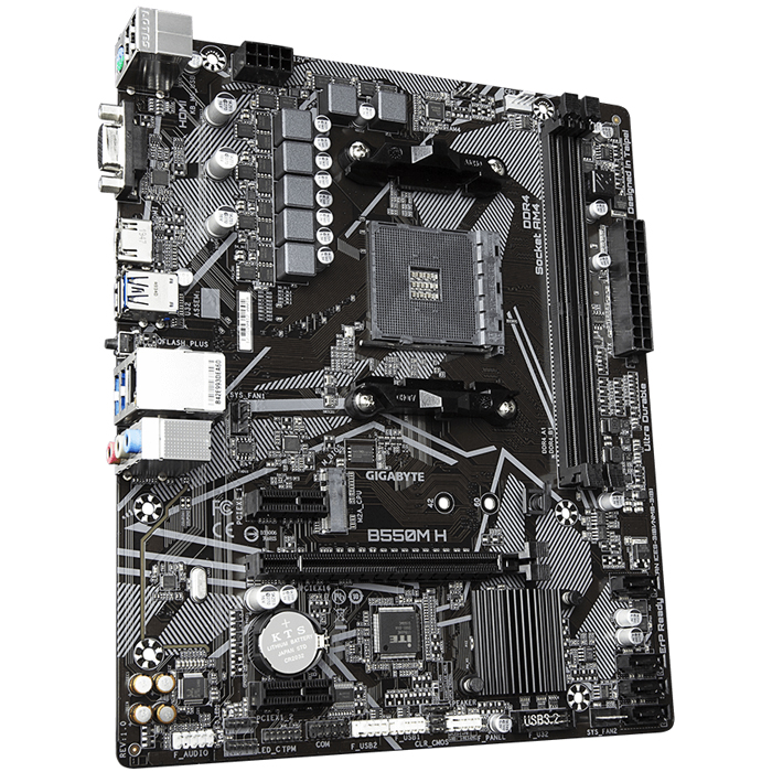 GIGABYTE B550M H 듀러블에디션 피씨디렉트_이미지