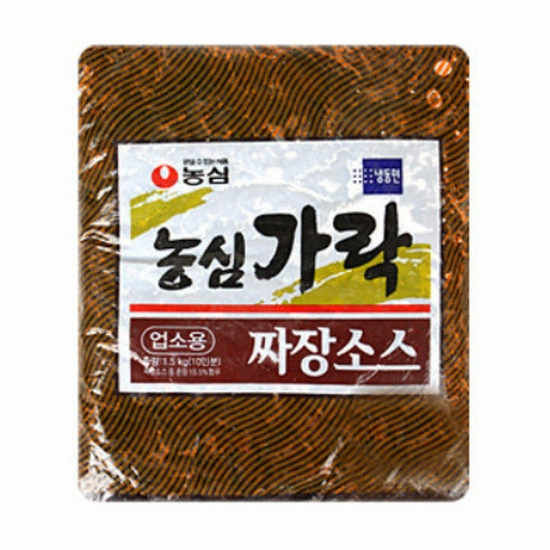 농심 가락 짜장소스 1.5kg이미지입니다. 누르면 해당 게시물로 새창이동합니다.