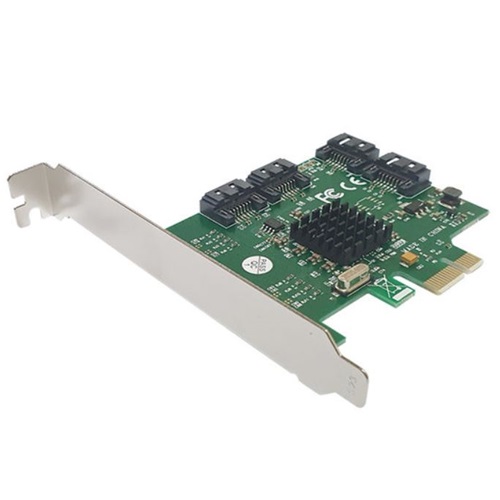 라인업시스템 LANSTAR 4포트 SATA3 PCIe 카드 (LS-PCIE-4SATA)