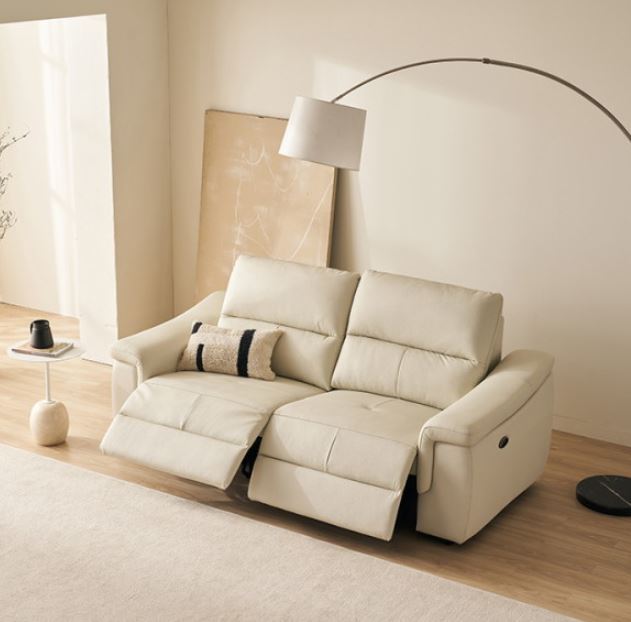 삼익가구  오스번 프리미엄 천연가죽 리클라이너 3인용