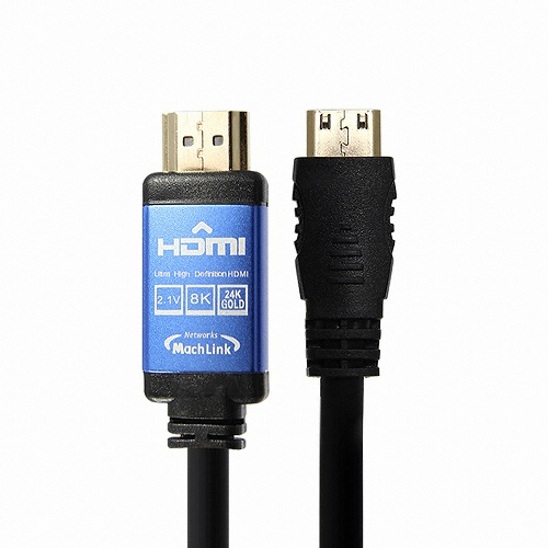 마하링크 Ultra HDMI to Mini HDMI v2.1 케이블 (ML-HM8050, 5m)_이미지