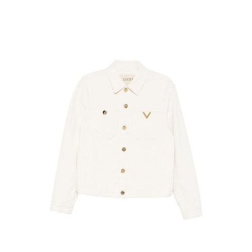 발렌티노 가라바니 V로고 데님 자켓 8V3DC14FB9WA03 White 관부가세_이미지