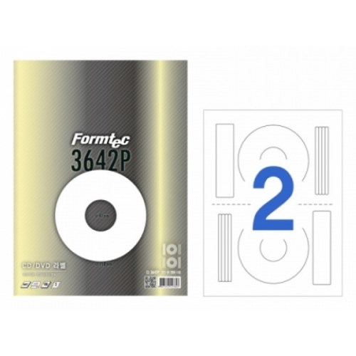 폼텍 컬러레이저 라벨 3642P (20매)