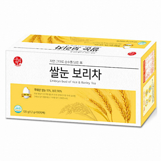 송원식품 우리차 쌀눈 보리차 100T (1개)_이미지