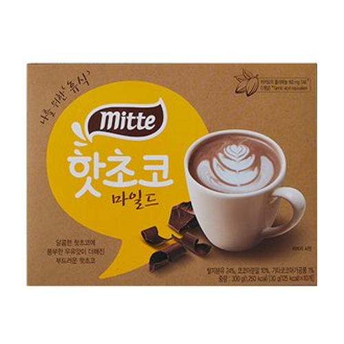 동서식품 미떼 핫초코 마일드 스틱 10개입 (1개)_이미지