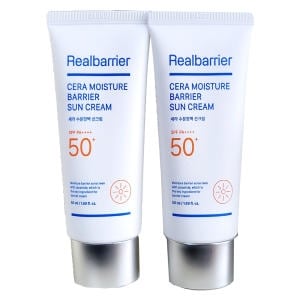 리얼베리어 리얼베리어 세라 수분장벽 선크림 50ml (2개)