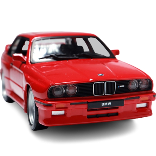 브라고 1 24 BMW M3 1988 완구 레드_이미지