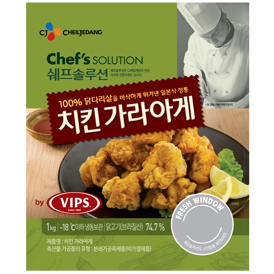 CJ제일제당 치킨가라아게 by VIPS 1kg (1개)_이미지