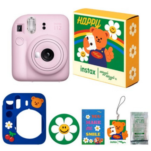 후지필름 INSTAX 미니12 위글위글 에디션 (필름1팩 패키지)_이미지