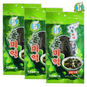 성경식품 지도표성경김 돌미역 산모미역 40g (5개)_이미지