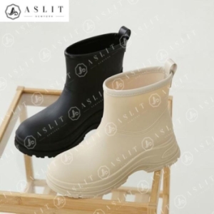 애슬릿 여름 키높이 통굽 5cm 여성 앵클 레인부츠 15945663_이미지