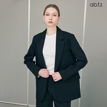 Ab.f.z 원버튼 더블 카라 테일러드 자켓 AFY1HJ08A이미지입니다. 누르면 해당 게시물로 새창이동합니다.