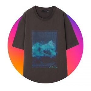  제이린드버그 jlindberg Walsh Boxy 프린트 Tee FMJT08601-W020 월시 박시 티셔츠 617308