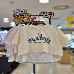 신디키즈 여아 꾸안꾸캐주얼룩 데일리룩 코디컷처럼 입으시면 멋진 트레이닝 셋업 아스킨 후디+나시 세트CIRT2563Q_이미지
