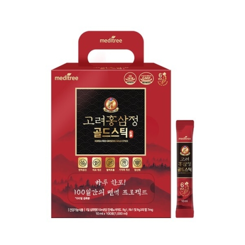 메디트리 고려 홍삼정 골드 스틱 10ml 100포 (1개)