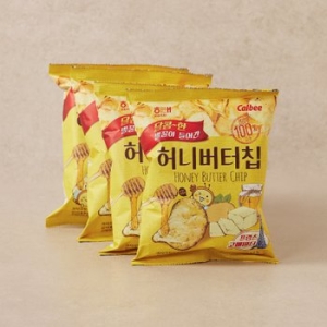 허니버터감자칩4번들 160g