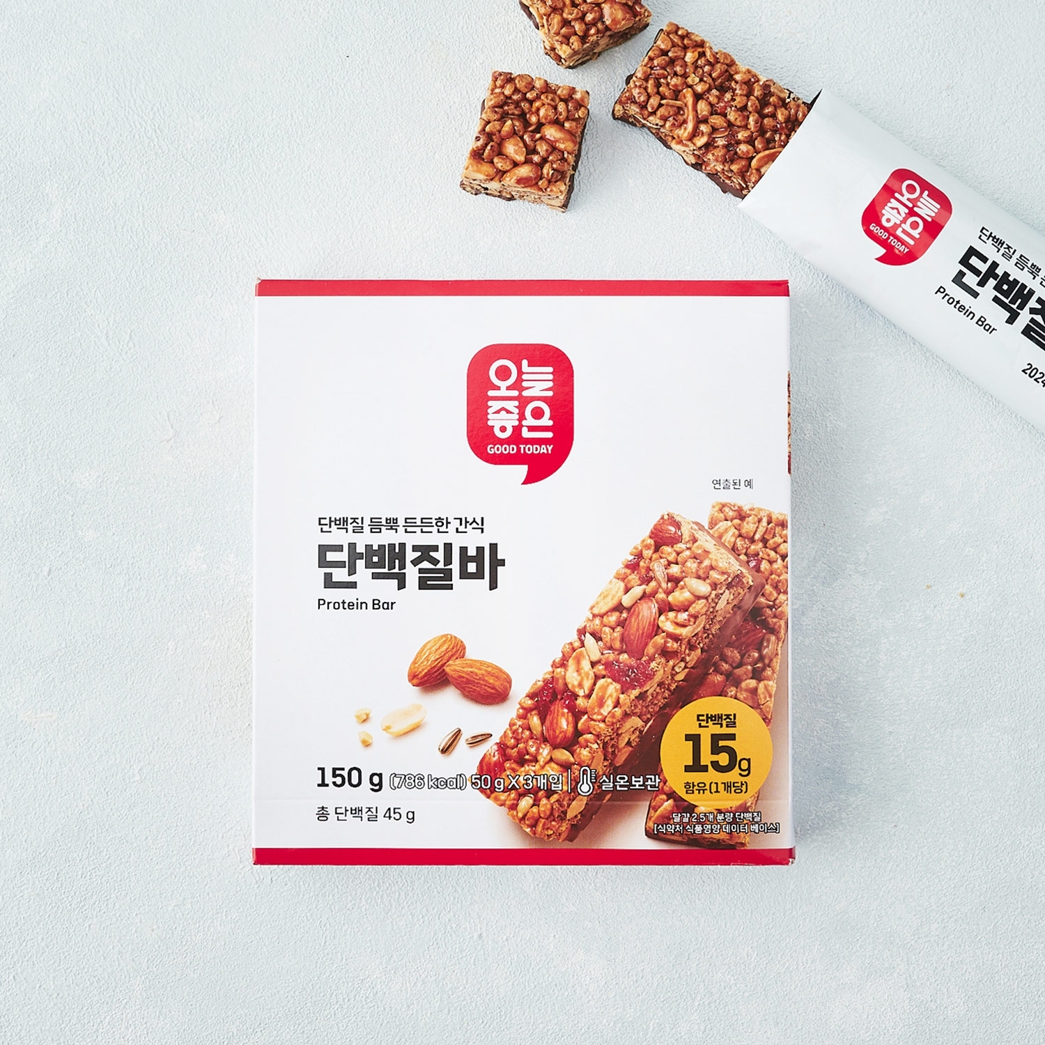 오늘좋은 단백질바 50g 3개입 (1개)