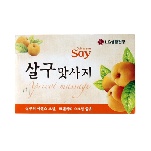 세이 살구 마사지 비누 100g (8개)_이미지