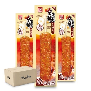한성기업 배즙 숙성 숯불 구이맛 후랑크 70g (30개)_이미지