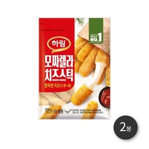하림 모짜렐라 치즈스틱 500g (2개)_이미지
