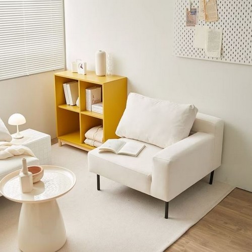 리샘 리움 모듈 아쿠아텍스 패브릭 소파 1인용