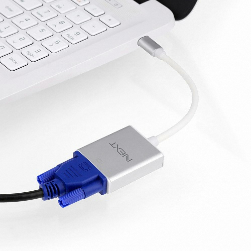 이지넷유비쿼터스 넥스트 Type C to VGA 컨버터 (NEXT-2232TCV)_이미지