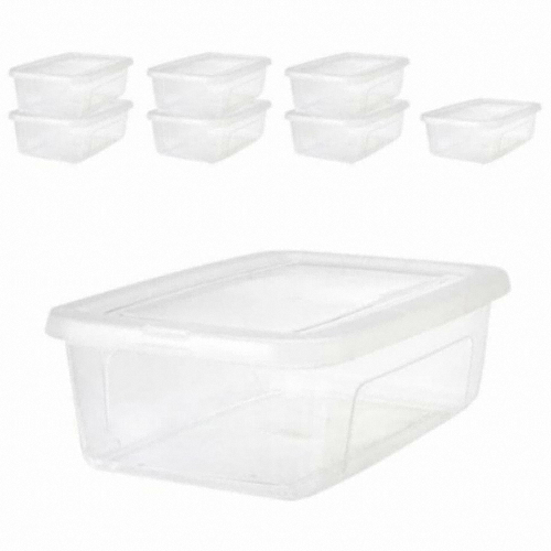 아이리스코리아 리빙박스 7L MCB-34 (8개)_이미지