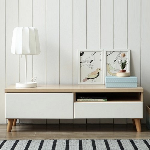 BIF보루네오 아르메 레스트 2단 거실장 1200