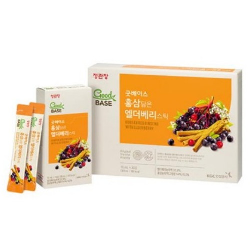 정관장 홍삼담은 엘더베리스틱 10ml 30포 (1개)_이미지