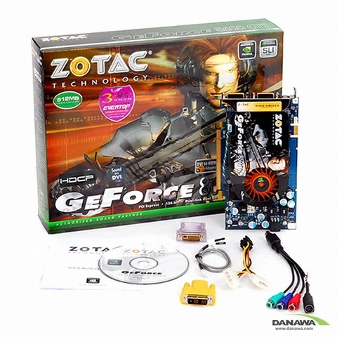 ZOTAC ������ 8600GTS 512MB HDMI