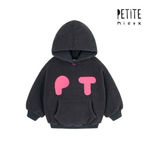  쁘띠뮤 로빈플리스후드티 GMHCT04_GY