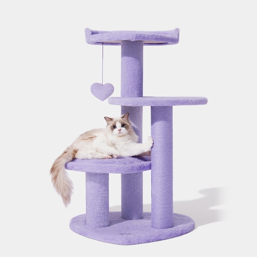 VETRESKA 퍼플 하트 4단 캣타워이미지입니다. 누르면 해당 게시물로 새창이동합니다.
