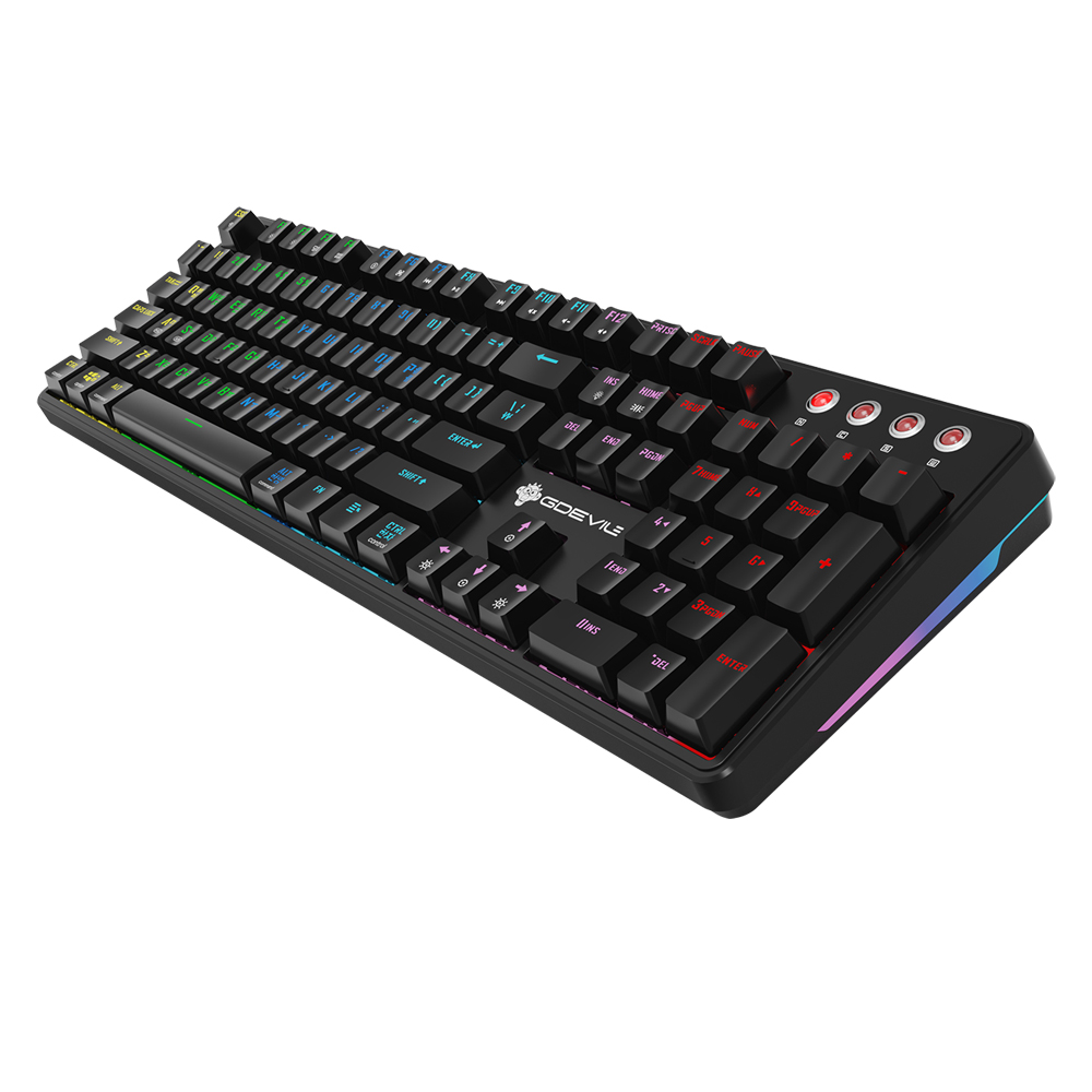 GDEVIL G917 SCUD 기계식 블랙 (갈축)_이미지