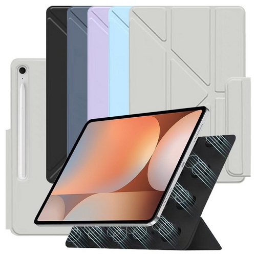 태블리스 갤럭시탭S10 플러스 세로 거치 Y형 마그네틱 커버 케이스_이미지