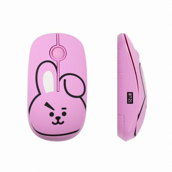 ROYCHE 우주스타 BT21 무소음 무선 마우스 (쿠키)