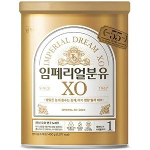 남양유업 임페리얼 XO 분유 1단계 400g이미지입니다. 누르면 해당 게시물로 새창이동합니다.